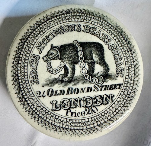 1880 bears grease pot - grease,