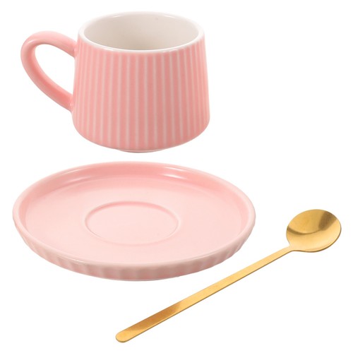 Set latte cup saucer - set,
