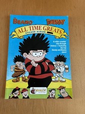 Beano Dandy All Time Greats Sticker Album 1994 With Approx 100 Stickers