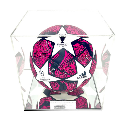 Football display case mirror - display,