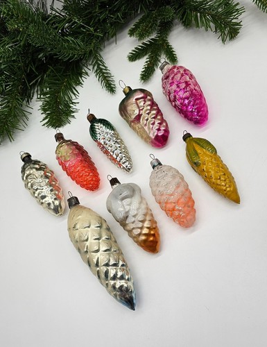Beautiful glass cones - beautiful, vintage