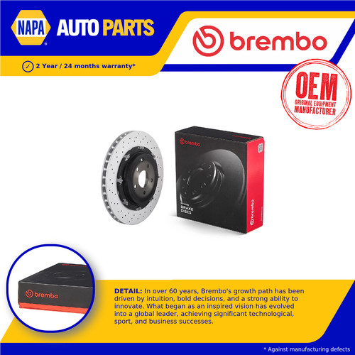 Brake discs pair - 2x,