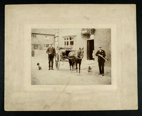 Antique mounted photograph - mounted,