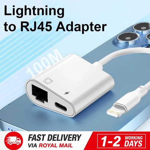 Lightning ethernet adapter - lightning, to