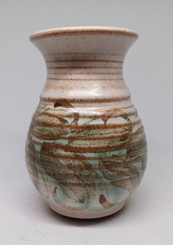 Vintage studio pottery vase - , by