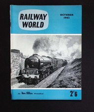 Railway World October 1962 Vol 23 No 269 – Ian Allan Periodical