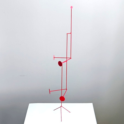 Red transmitting vertical - red,