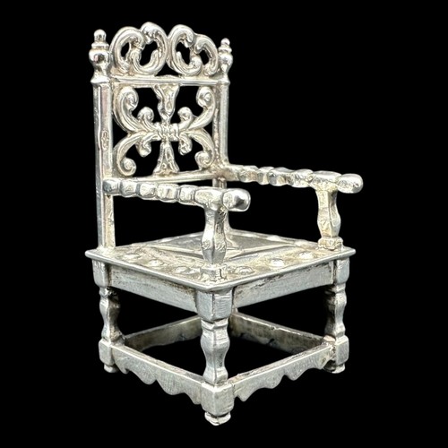 Antique sterling silver - **,