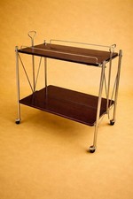 Mid Century Bar Cart - Folding