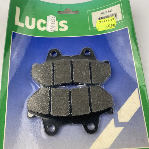 Lucas brake pads mcb - brake, 512