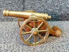 Vintage Wood & Brass Model of