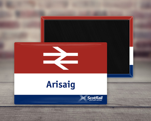Scotrail train station sign