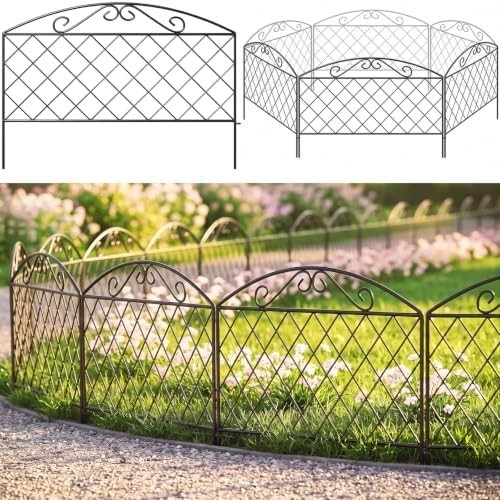 Decorative garden fence - , fence,