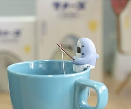 Shark tea bag holder - shark,