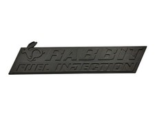 Rabbit Fuel Injection Badge