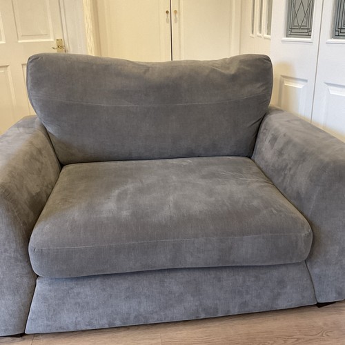 Grey snuggle chair - snuggle,