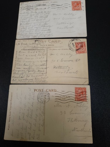 Genealogy postcards - postcards, &