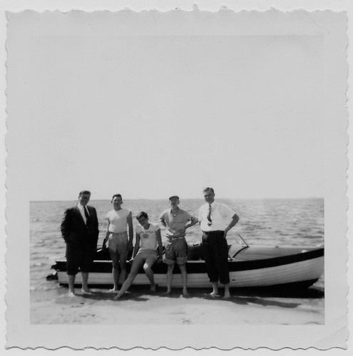 Old photo men with - ,