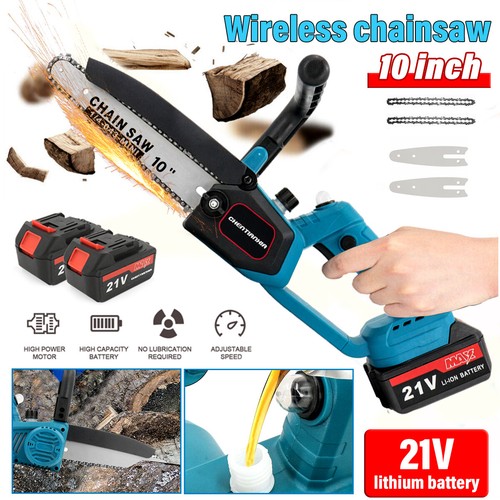 Inch mini cordless chainsaw - 10,