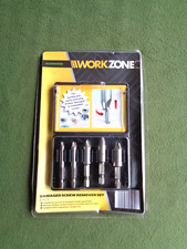 WORKZONE  Screw removal set -
