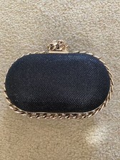 Matalan Small Black Clutch Bag