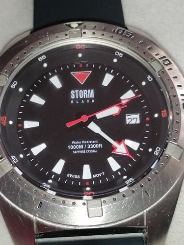 Storm aquatron black - black, watch