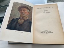 Henry Scott Tuke A Memoir by Maria Tuke Sainsbury, Secker First Edition