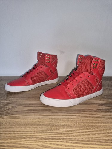 Woman red supra high top - supra,