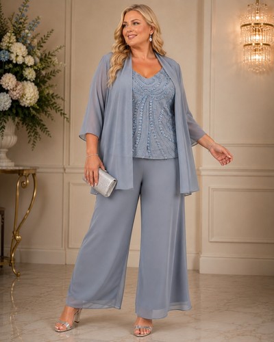 Nwt silver blue - blue, beaded
