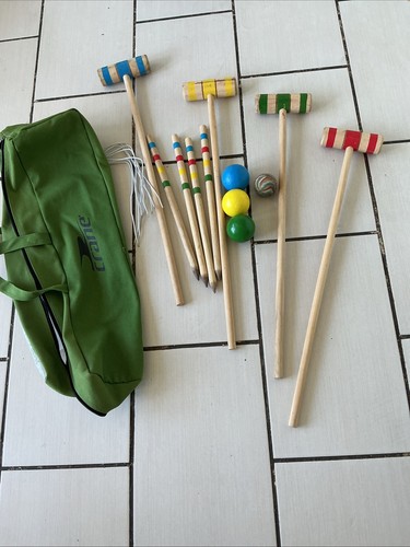 Crane croquet set - croquet,