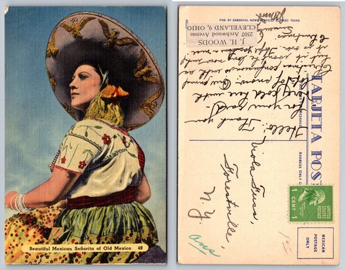Vintage beautiful mexican - vintage,