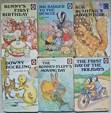 Bundle of 6 Vintage Ladybird