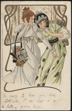 GB. Used Tuck's Postcard Art