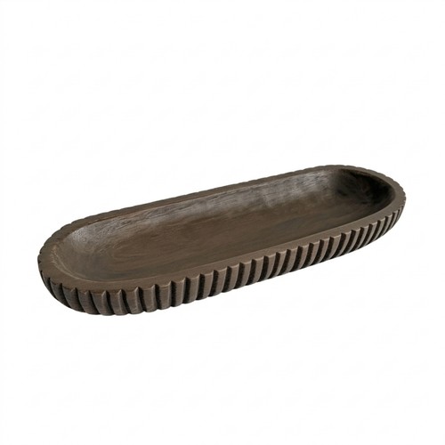 Decorative paulownia wood tray - decorative,