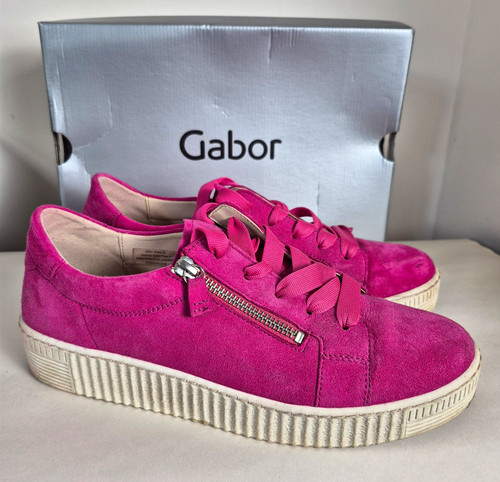 Gabor wisdom pink suede - 7,