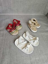 3-Pair Baby Girl Shoe Bundle