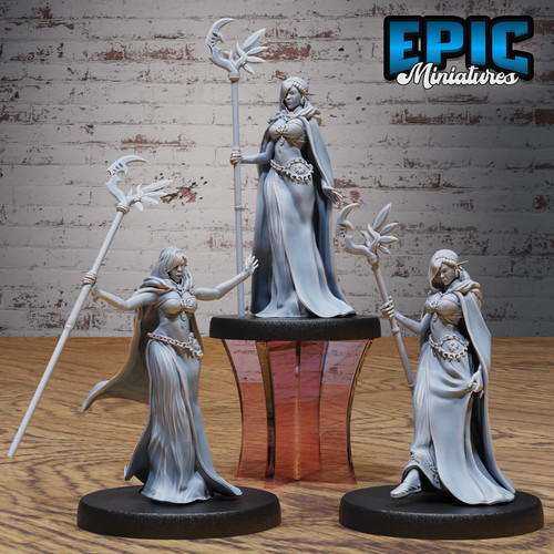 Elf queen print d - queen,
