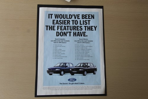 Original ford escort acapulco - original,