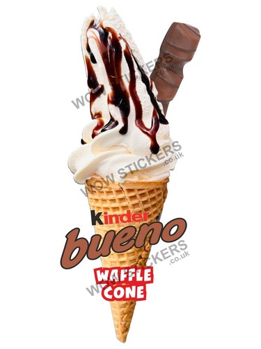 Ice cream van sticker - , kinder