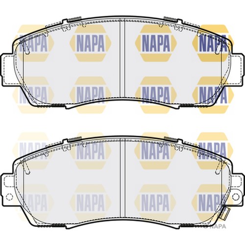 Brake pads set for - brake, honda