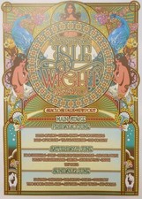 ISLE OF WIGHT FESTIVAL 2011 A3 POSTER  FOO FIGHTERS THE COURTEENERS THE SCRIPT