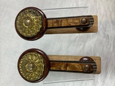 2 RARE BAKELITE DOOR CABINET