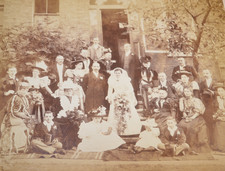 Photography Album with a few blank pages, modern buckram binding