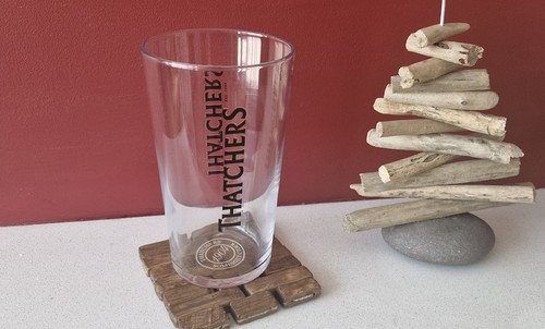 Thatchers pint glass - thatchers,