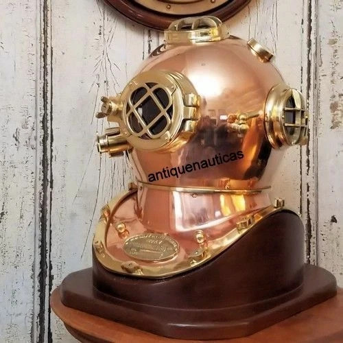 Antique scuba copper - copper, brass