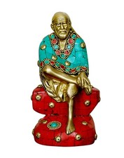 Sai baba idol brass statue - idol,