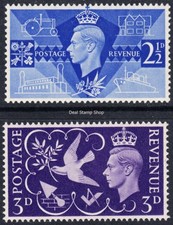 GB 1946 King George VI Peace /