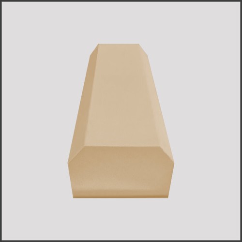 Chamfered wall copings - 3x,