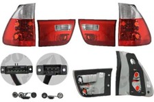 FOR BMW X5 E53 00-06 NEW REAR TAILLIGHT LAMP CLEAR RED/WHITE FULL SET
