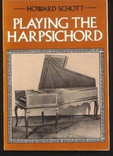 Playing the harpsichord - harpsichord, by